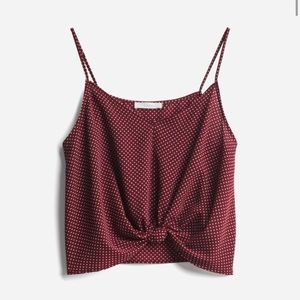 NWOT Stitchfix Devon Knot Front Cami Blouse Tank